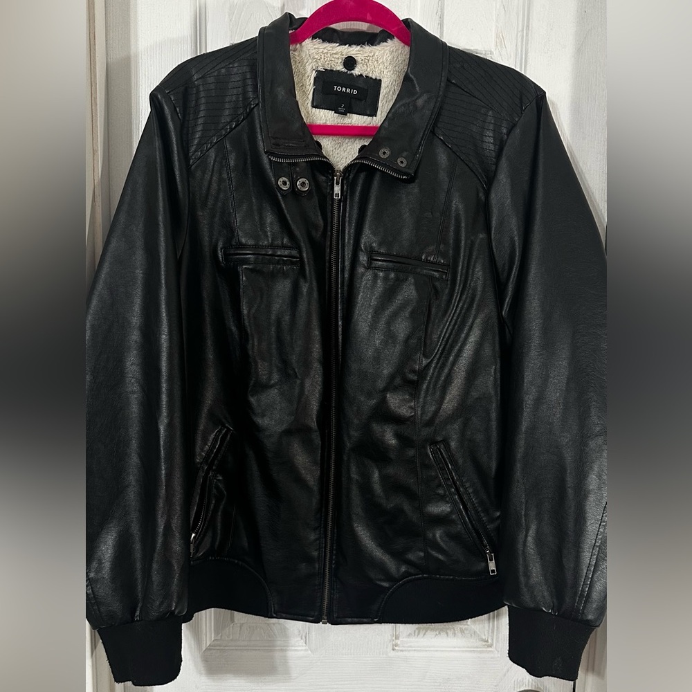 Torrid moto style jacket. Size 2.